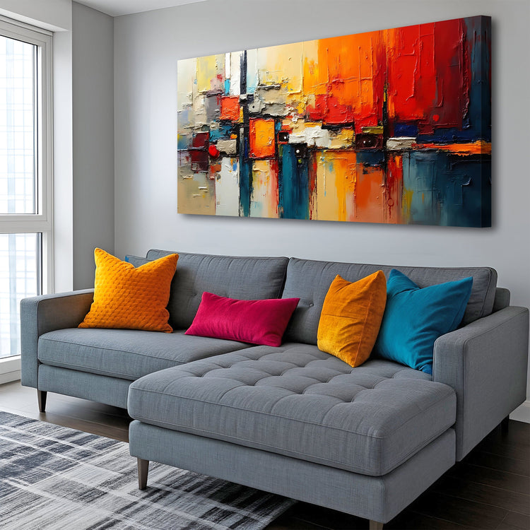 Colorful Abstract Wall Art II-1