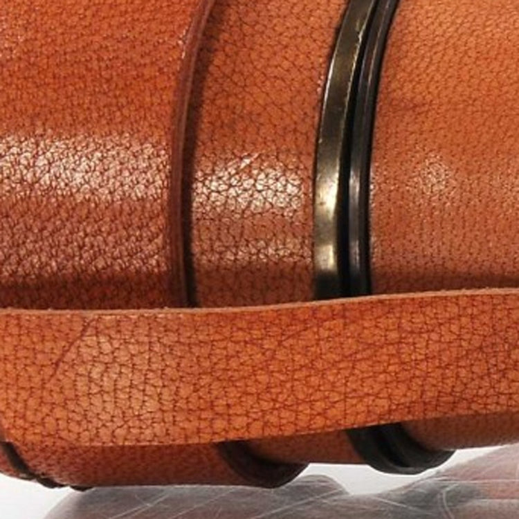 Rustic Brass And Leather Handheld Telescope-5