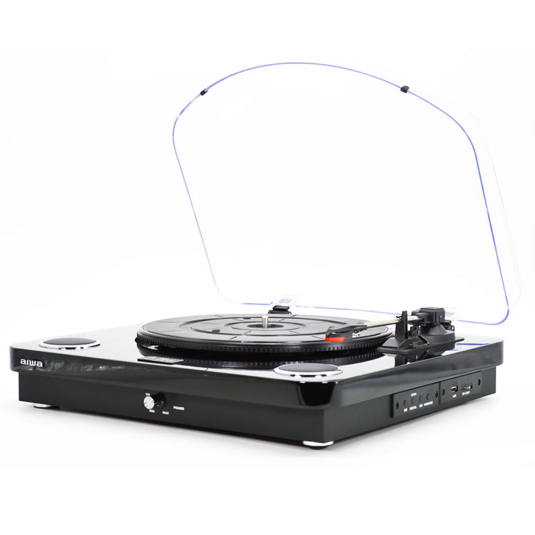 Record Player Aiwa GBTUR120BKMKII Black-2