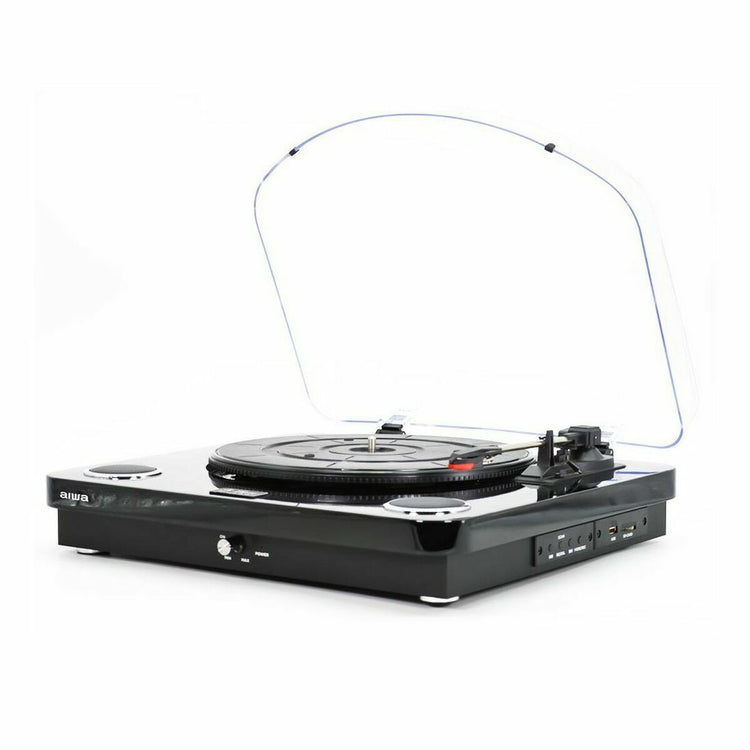 Record Player Aiwa GBTUR120BKMKII Black-0