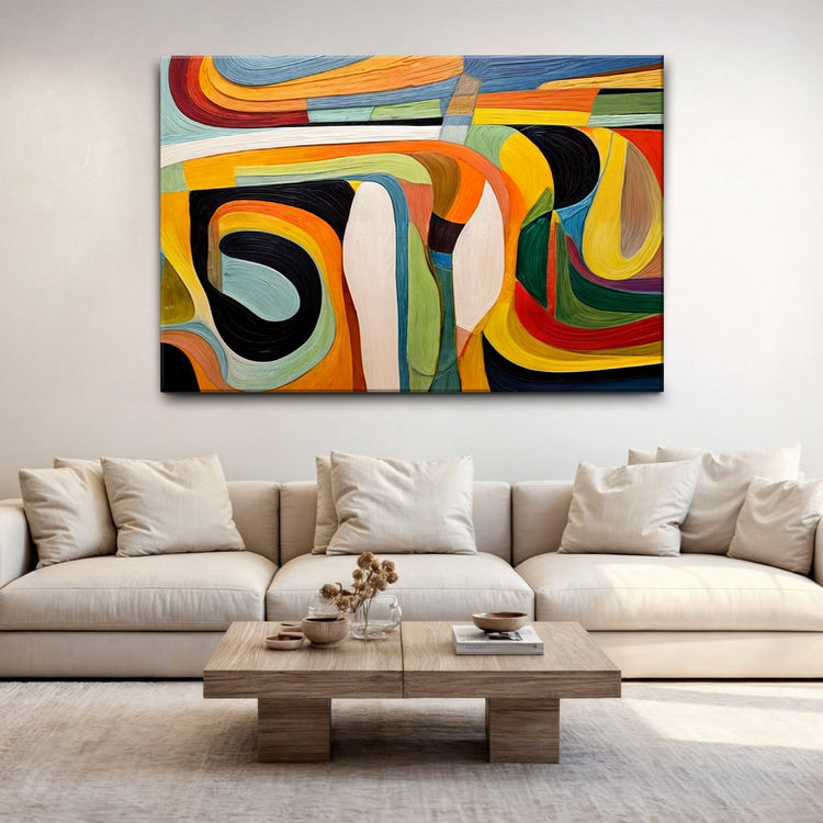Modern Vibrant Abstract Wall Art-1