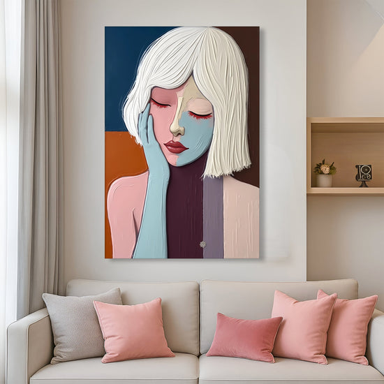 Abstract Portrait Wall Art-0