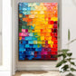 Spectrum Mosaic Impasto Wall Art-1