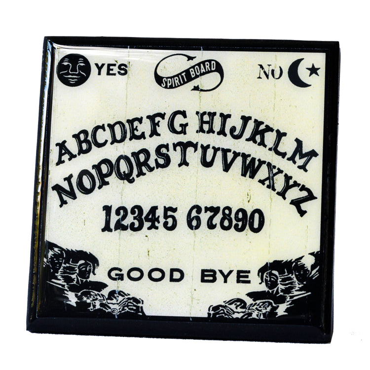 Summon Some Spirits: Spooky Spirit Board Drink Coaster Set-3