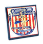 Vintage Roller Skating Rink Drink Coaster Set - Let&