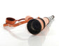 Rustic Brass And Leather Handheld Telescope-3
