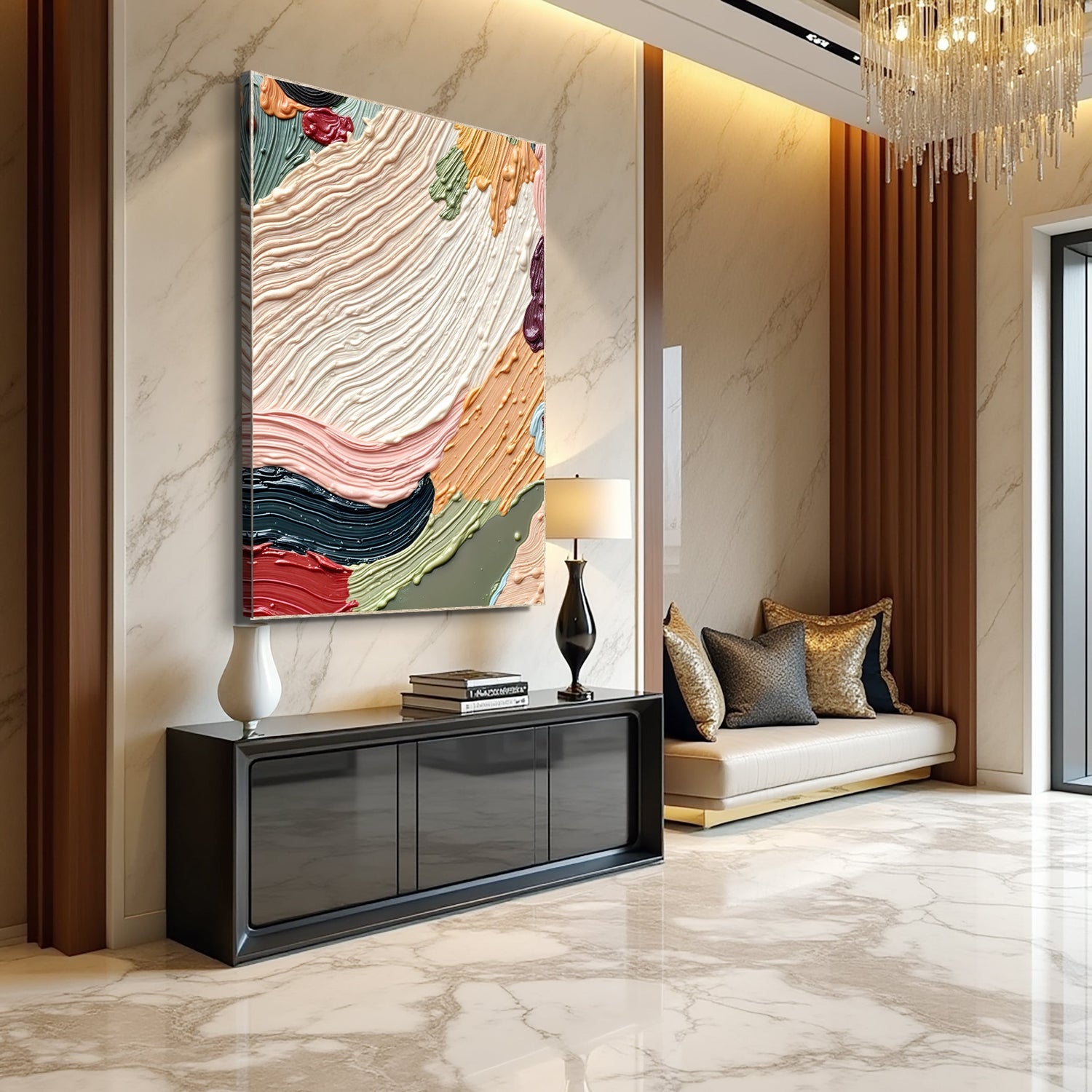 Colorful Abstract Wall Art-3