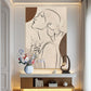 Minimalist Woman Line Art Canvas Wall Art-3