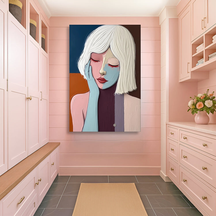 Abstract Portrait Wall Art-3