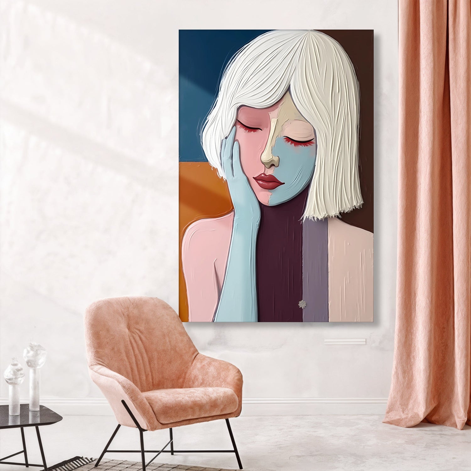Abstract Portrait Wall Art-4
