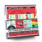 Classic Record Shop Drink Coaster Set-4