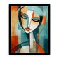 Modern Art Woman Canvas Art Print