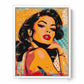 Sexy Lady Canvas Art Print