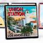 Vintage Los Angeles Drink Coaster Set-3