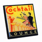 Classic Cocktail Lounge Drink Coaster Set-3