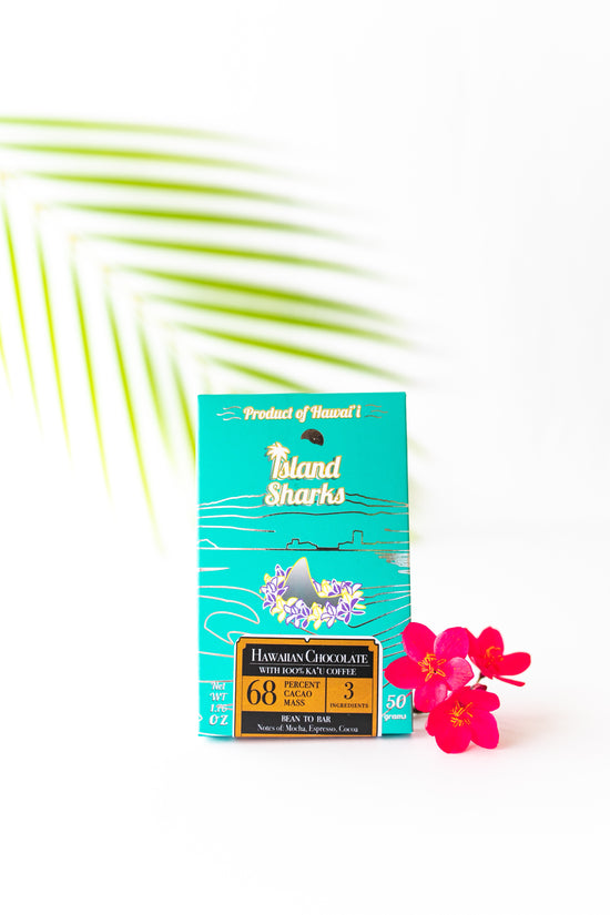 68% Hawaiian Cacao and 100% Ka&
