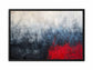 Red Blue Fine Art Painting