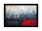 Red Blue Fine Art Painting