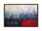 Red Blue Fine Art Painting